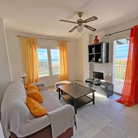 Appartement Santa Barbara B Front With Terrace, Sea View In And Garage In Conil