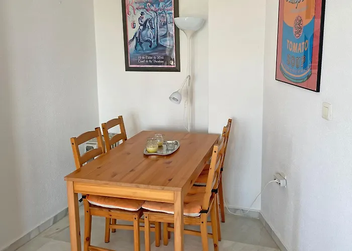 Santa Barbara B Front With Terrace, Sea View In And Garage In Conil *