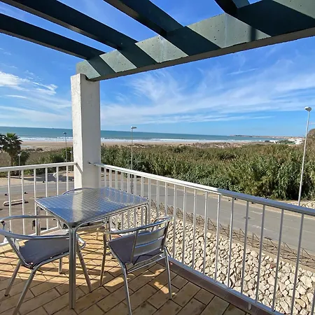 Santa Barbara B Front With Terrace, Sea View In And Garage In Conil