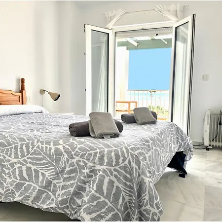 Santa Barbara B Front With Terrace, Sea View In And Garage In Conil Apartamento
